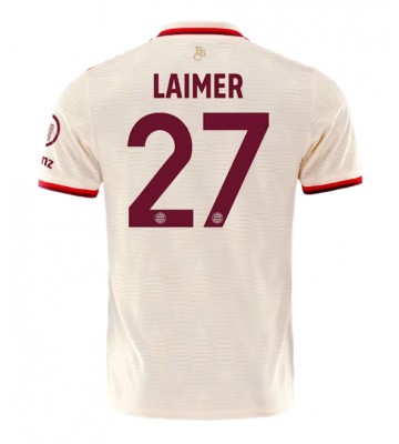 Bayern Munich Konrad Laimer #27 Tredje trøje 2024-25 Kort ærmer